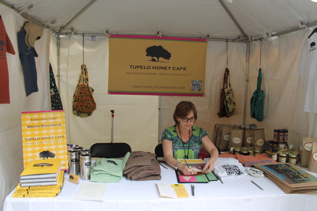 Lynne Caldwell of Tupelo Honey, Dogwood Arts Festival 2012, Knoxville