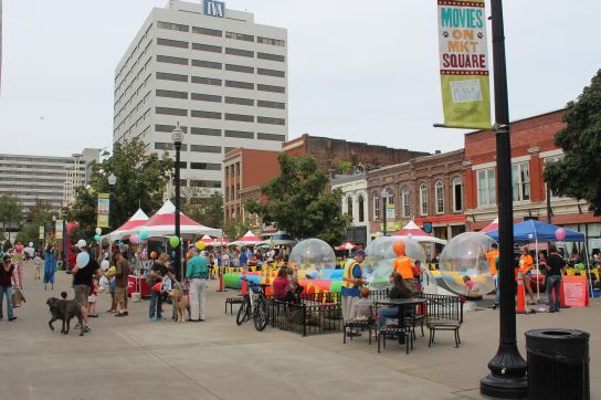 Children's Event on Market Square, Knoxville, Fall 2012
