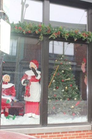 Christmas Window Displays, 111 E. Jackson, Knoxville, December 2012