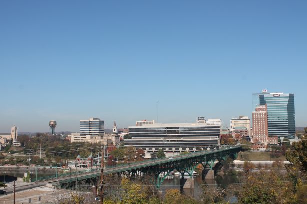 Skyline and North Waterfront, Knoxville, Fall 2012