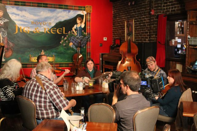 CNN Visits Boyd's Jig and Reel, Knoxville, January 2012