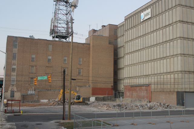 Demolished Building Site, Knoxville, December 2012