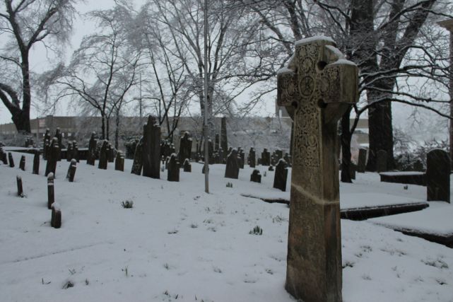 First Presbyterian Church Cemetery, Knoxville, January 2013