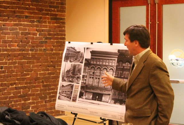 JC Penny Building Presentation, CBID Board Meeting, Knoxville, January 2013 (Vintage Photographs)