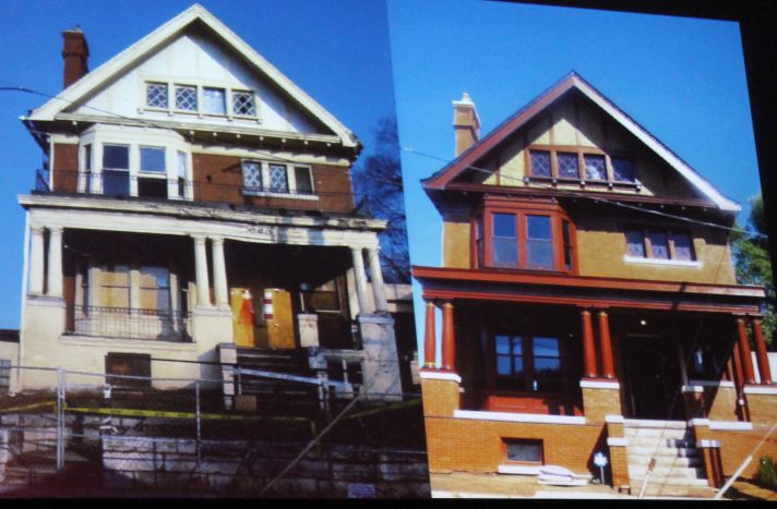 Mary Boyce Temple House, Before and After, Pecha Kucha, Knoxville, January 2013