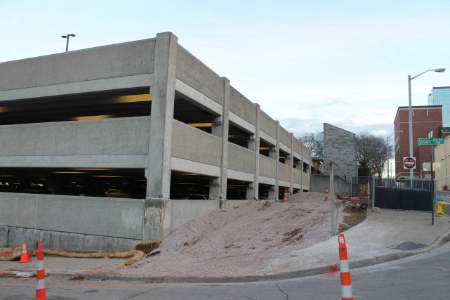 State Street Garage Expansion, Knoxville, January 2013