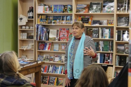 Carole Borges Reading at Union Avenue Books, Knoxville, January 2013