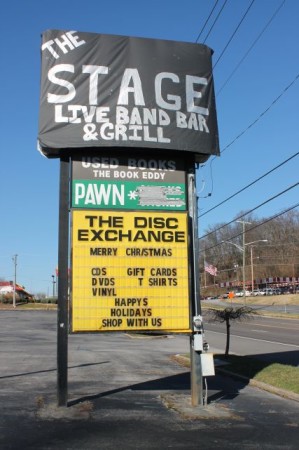 Disc Exchange Shopping Center, Chapman Highway, Knoxville, December 2012
