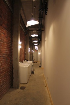 Hallway inside the Armature Building, Jackson Avenue, Knoxville, February 2013