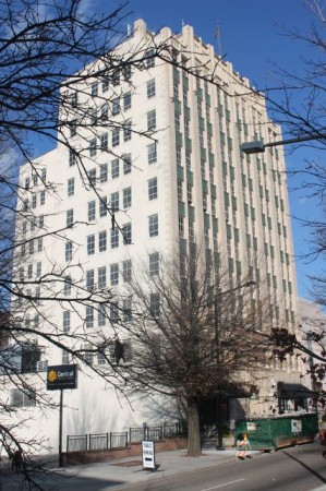 Medical Arts Building, Main and Locust, Knoxville, December 2012