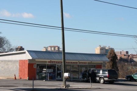Southside Package Store, Chapman Highway, Knoxville, December 2012