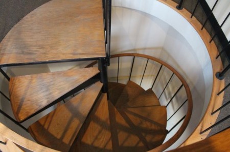 Spiral Staircase, Ely Building, Knoxville, February 2013