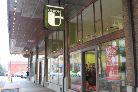Union Avenue Books, Knoxville, January 2013