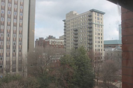 A View from the Arnstein Building, Union and Market Street, Knoxville, March 2013
