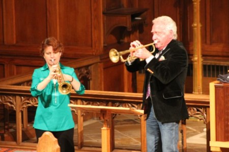 Doc Severinsen and Cathy Leach, Church Street United Methodist Church, Knoxville, March 2013