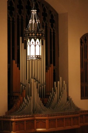 One set of Pipes, Church Street United Methodist, Knoxville, March 2013