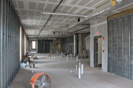 Second Floor Construction, 36 Market Square, Knoxville, March 2013