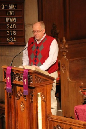 Tim Ward, Music Minister, Church Street United Methodist Church, Knoxville, March 2013