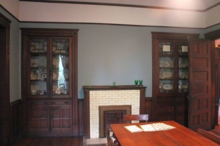 Dining Room at Historic Westwood, 3425 Kingston Pike, Knoxville, April 2013