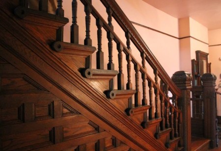 Grand Stairwell at Historic Westwood, 3425 Kingston Pike, Knoxville, April 2013