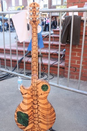 Guitar Decorating Contest, Rhythm and Blooms, Knoxville, April 2013