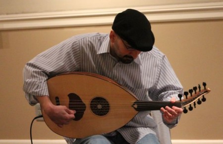 Laith Keilany at Shakesfest, East Tennessee History Center, Knoxville, April 2013