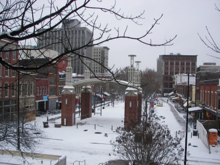 Market Square, Knoxville, January 10, 2010