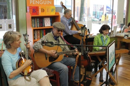Music at Union Avenue Books, Knoxville, April 2013