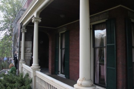 Porch at Historic Westwood, 3425 Kingston Pike, Knoxville, April 2013