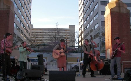 RhythmandBlooms, Robinella and the CC String Band, Knoxville, 2011