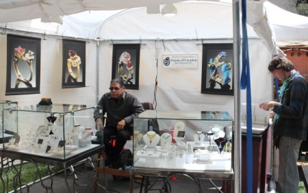 Robert Vengoechea, Market Square Art Fair, Dogwood Arts Festival, Knoxville, April 2013