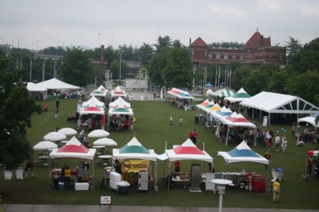 Children's Festival of Reading, World's Fair Park, Knoxville, May 2013