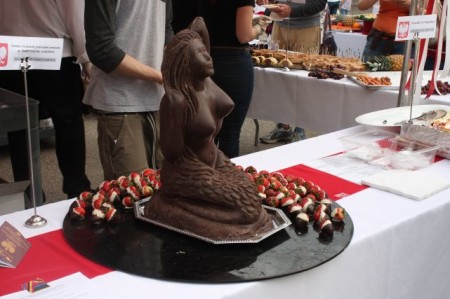 Chocolate Mermaid, Polish Festival, Market Square, Knoxville, May First Friday 2013