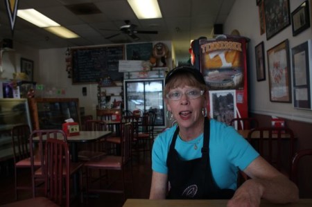 Donna Sullivan, Hot Bagel Company, Oak Ridge, May 2013