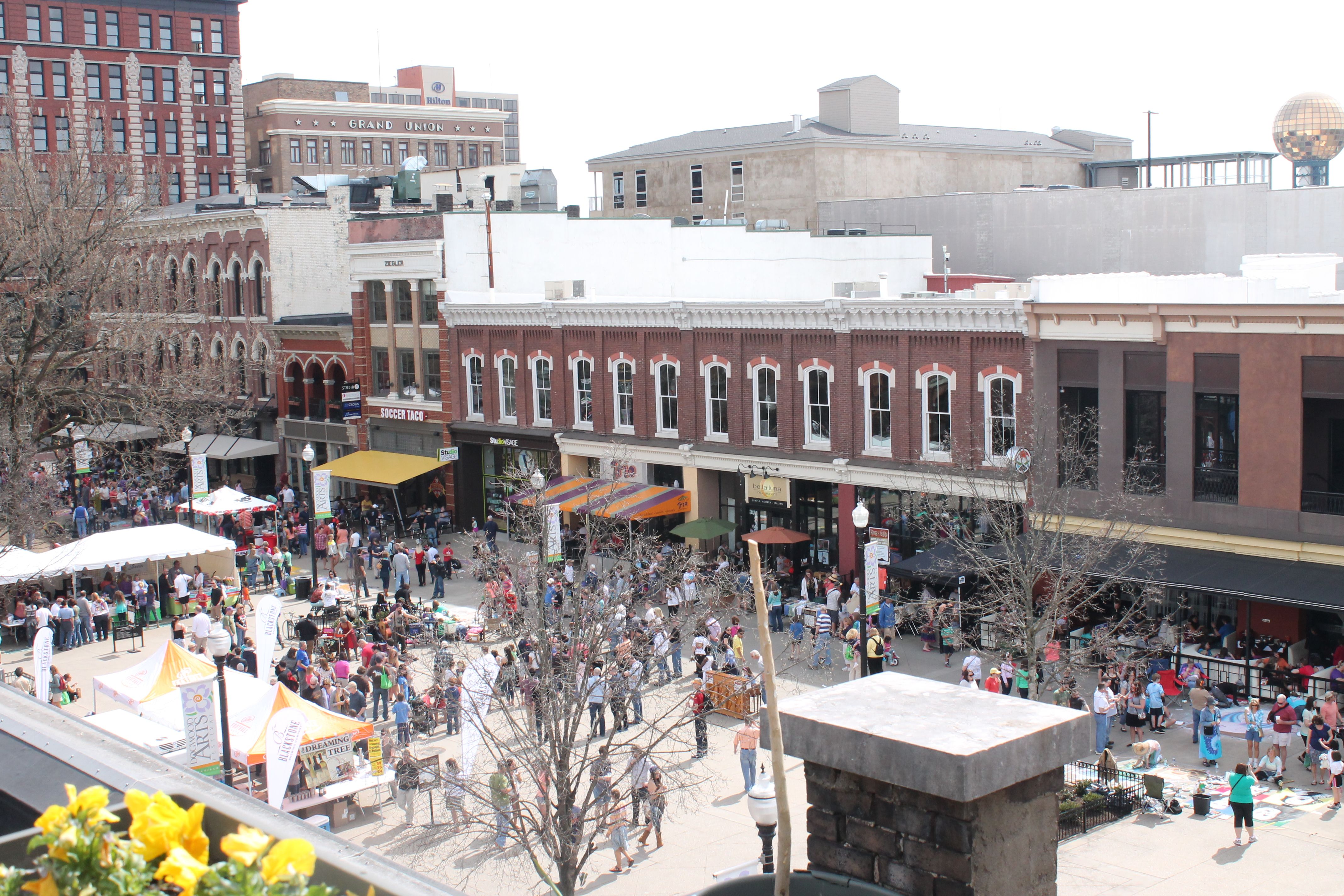 Market Square, Knoxville, April 2013 | Inside of Knoxville