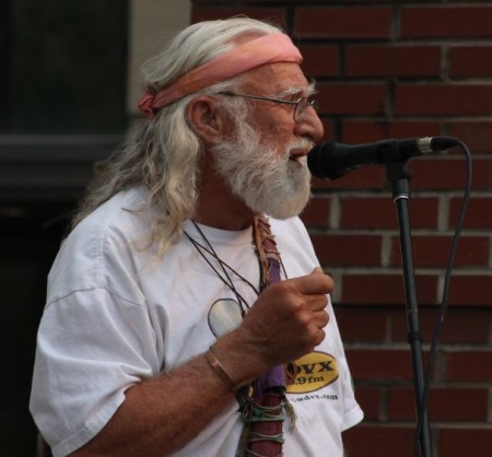 Bill Alexander, Bob Dylan Birthday Bash, Market Square, Knoxville, June 2013