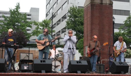 Dr. Sucks and the Mediocre Band, Bob Dylan Birthday Bash, Market Square, Knoxville, June 2013