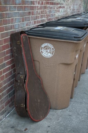 Guitar Case, Wall Avenue, Knoxville, Spring 2013
