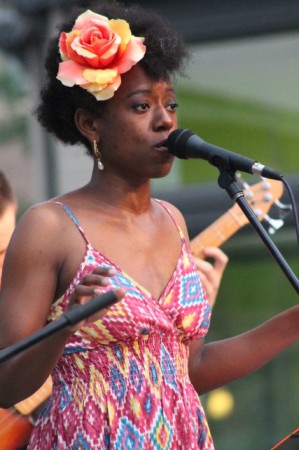 Kelle Jolly and the Will Boyd Project, Bob Dylan Birthday Bash, Market Square, Knoxville, June 2013