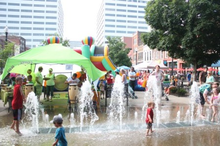 Knoxville's Largest Kid's Party, Market Square, May 2013