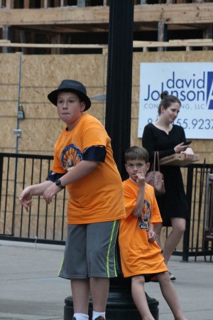Young Dancer, Bob Dylan Birthday Bash, Market Square, Knoxville, June 2013