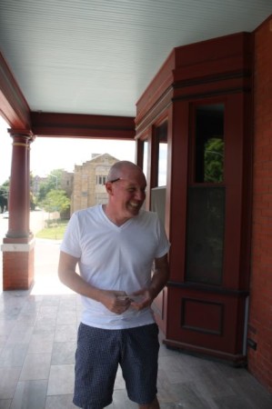 Brian Pittman, Mary Boyce Temple House, Hill Avenue, Knoxville, July 2013