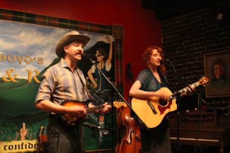 Grace Adele and Keenan Wade, Boyd's Jig and Reel, Knoxville, July 2013