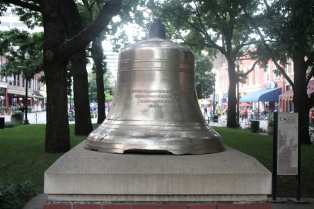 Market Square Bell, Knoxville, July 2013