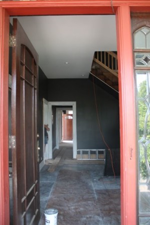 Mary Boyce Temple House, View of Foyer through the front door, Hill Avenue, Knoxville, July 2013