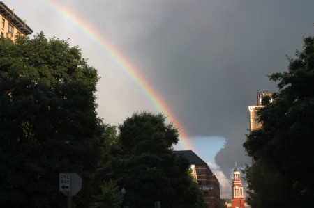 Rainbow over Knoxville, Summer 2013
