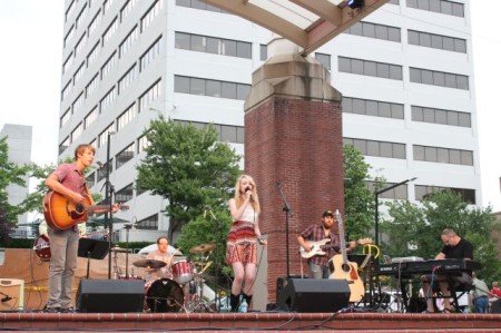 Sam Hatmaker, Market Square Stage, Knoxville, Summer 2013