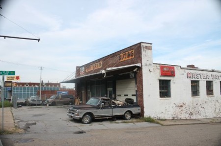 Battery Distributing Building Optioned by Jeffrey Nash, Magnolia Avenue, Knoxville, August 2013