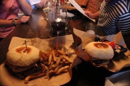 Burgers at the Stock and Barrel, Knoxville, August 2013
