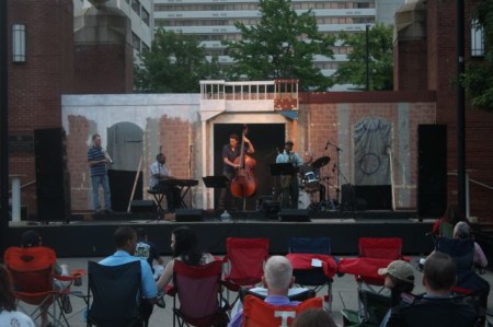Jazz on the Square on the Shakespeare, Market Square, Knoxville, Summer 2013